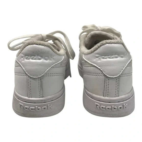 Reebok Women’s Club C White Leather Double Classic Platform Tennis Shoes 7.5 - Picture 7 of 15